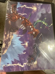 2012 Pokemon Center Game File Folder Rayquaza Kyogre Groudon: Sugimori Sealed - Picture 1 of 21