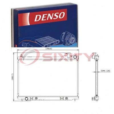 Denso Radiator for 2003-2008 Infiniti FX35 3.5L V6 Cooler Cooling Antifreeze un - Image 1 of 4