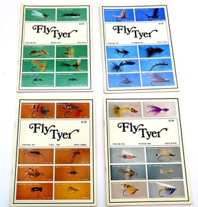 x4 FLY TYER Magazine Lot Vintage 1983-84 Issues 1-4 Full Run (Volume Six) - Picture 1 of 5