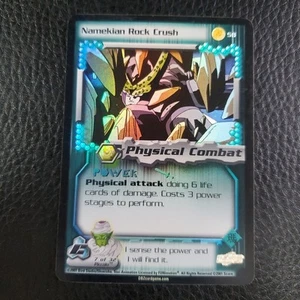 Namekian Rock Crush 58 Foil Cell Saga DBZ Dragon Ball Z CCG TCG Score - Picture 1 of 3