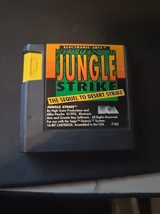 Jungle Strike (Sega Genesis) OEM Cartridge Only - Tested - Picture 1 of 3