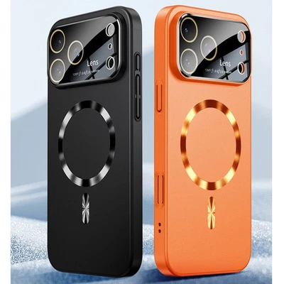 For iPhone 17 Pro Max 16 15 14 Shockproof Mag Safe Case Full Camera Lens Cover