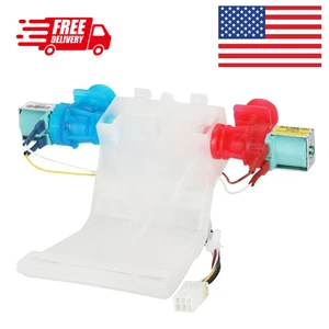 Válvula de entrada de agua para lavadora compatible con Whirlpool Kenmore W10144820 AP6015761 - Imagen 1 de 6