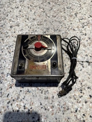 Temporizador de cuarto oscuro eléctrico profesional Time-O-Lite vintage P-49. Probado Foto 1 de 4