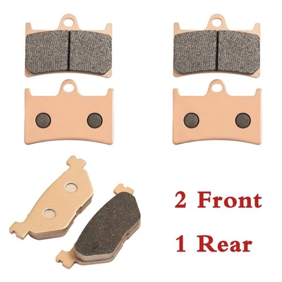 Front Rear Brake Pads for Yamaha Raider SCL 1900 12-14 XV1900 Raider S 2008-2015 Foto 1 de 4