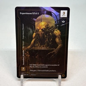 Wonders Of The First CCG Experiment X7v1-3 Formless Foil RARE 168/401 Heliosynth - Picture 1 of 2