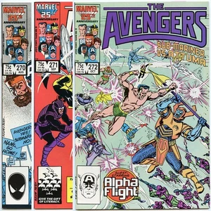 Avengers Vol 1 #s 270-272 lot of 3 Marvel Comics (1985) Sub-Mariner! - Picture 1 of 7