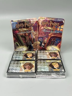 Harry Potter TCG 2 x Two Player Starter Deck Set NEW Complete Diagon Alley Scene - Image 1 of 4