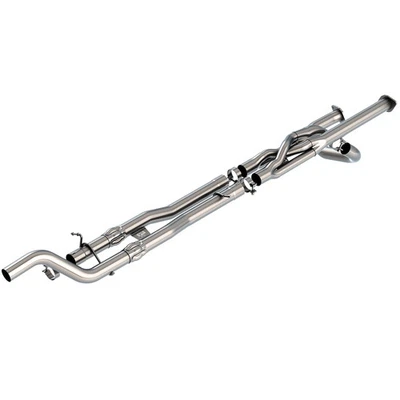 Kit de sistema de escape de sección media de acero inoxidable Borla 60717 ATAK para 21-24 Ram 1500 TRX Foto 1 de 4