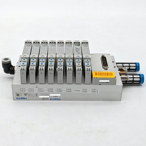 Festo VTUG-CS Valve Manifold Assembly VTUG-14-MSDR-S8-B1TZ-25V20-G14-UL-T14S - Picture 1 of 7