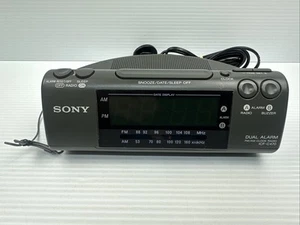 Sony Duel Alarm FM/AM Clock Radio MODEL ICF-C470 Oz Seller - Picture 1 of 8