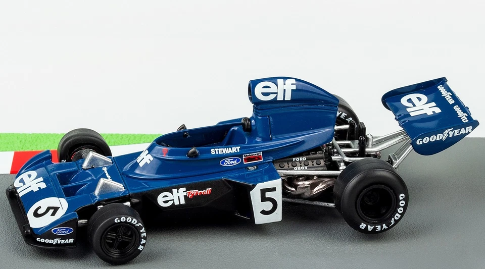 Tyrrell 006 Jackie Stewart 1973 Scala 1:43 Modellino Formula 1 Storico F1 - Immagine 1 di 4