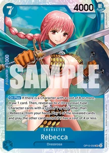 Rebecca OP10-058 Super Rare | Royal Blood | One Piece TCG | NM - Picture 1 of 1