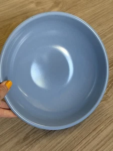 Rubbermaid 9” Melamine Large Vegetable Serving Mixing Bowl BLUE Vintage #3837 - Picture 1 of 5