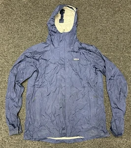 Patagonia Torrentshell H2No Jacket Men’s Large Waterproof Shell Hooded Blue - Picture 1 of 2