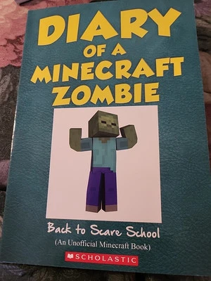 Diary of a Minecraft Zombie - Paperback - GOOD Foto 1 de 2