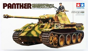 Tamiya 35065 Segunda Guerra Mundial Alemán Panzer V Panther Tanque Medio Plástico Modelo Kit 1/35 - Imagen 1 de 1