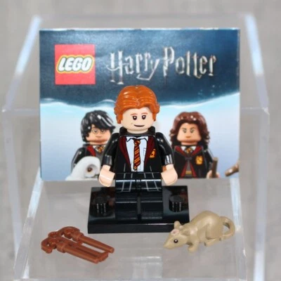 LEGO HARRY POTTER MINIFIGURE Ron Weasley Collectible Figure Complete Rare - Bild 1 von 4