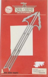 NEW Show Chrome Accessories 52-533 Grille Accent 1 Pair HONDA Goldwing Cruisers - Picture 1 of 5