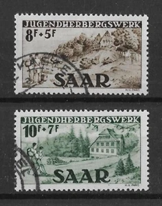 Par de fondos Saar 1949 gato fino usado £340 - Imagen 1 de 1