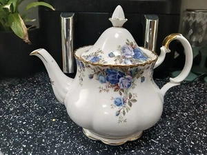 ROYAL ALBERT MOONLIGHT ROSE LARGE TEAPOT - Picture 1 of 6