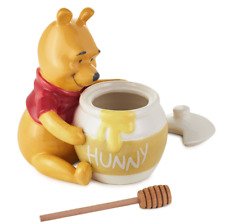 Hallmark Disney Winnie the Pooh Ceramic Honey Pot - Serving Wand New with Tag