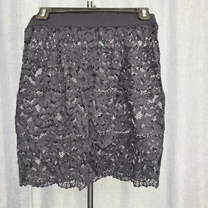 Victoria's Secret Black Lace Skirt Size M - Picture 1 of 3