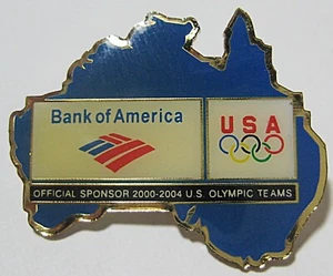 BANK OF AMERICA - SYDNEY OLYMPICS 2000-2004 - MAP OF AUSTRAILIA - Picture 1 of 1