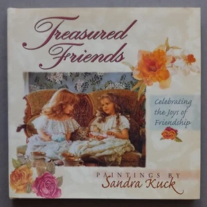 Treasured Friends Celebrating Joys of Friendship HC Sandra Kuck 1998 Harvest Hse - Foto 1 di 4