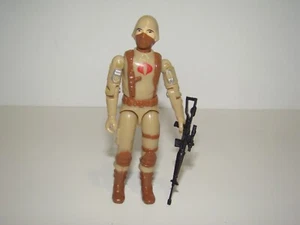 Black Major Cobra Tan Desert Soldier Trooper GI Joe - Picture 1 of 3