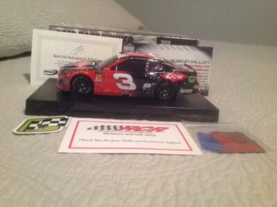 Austin Dillon 2018 #3 Daytona 500 carrera victoria autografiada certificado de autenticidad versión 1 de 442 Foto 1 de 4
