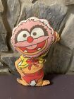Vintage The Muppets Animal Pillow Fabric Panel Doll 1985 Henson Sewn By Hand