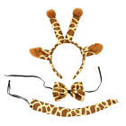 Faux vêtements bords cheveux pour enfants girafe bandeau animal vintage