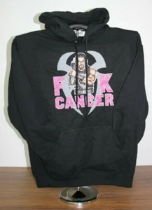 F*** Cancer - Felpa con cappuccio grande, nera - Foto 1 di 5