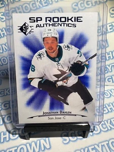 2021/22 Upper Deck Hockey SP Rookie Authentics Blue Jonathan Dahlen RC #112 - Picture 1 of 2