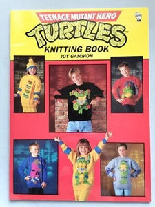 TEENAGE MUTANT HERO TURTLES Knitting Pattern Book, 8 designs - JOY GAMMON - Picture 1 of 10