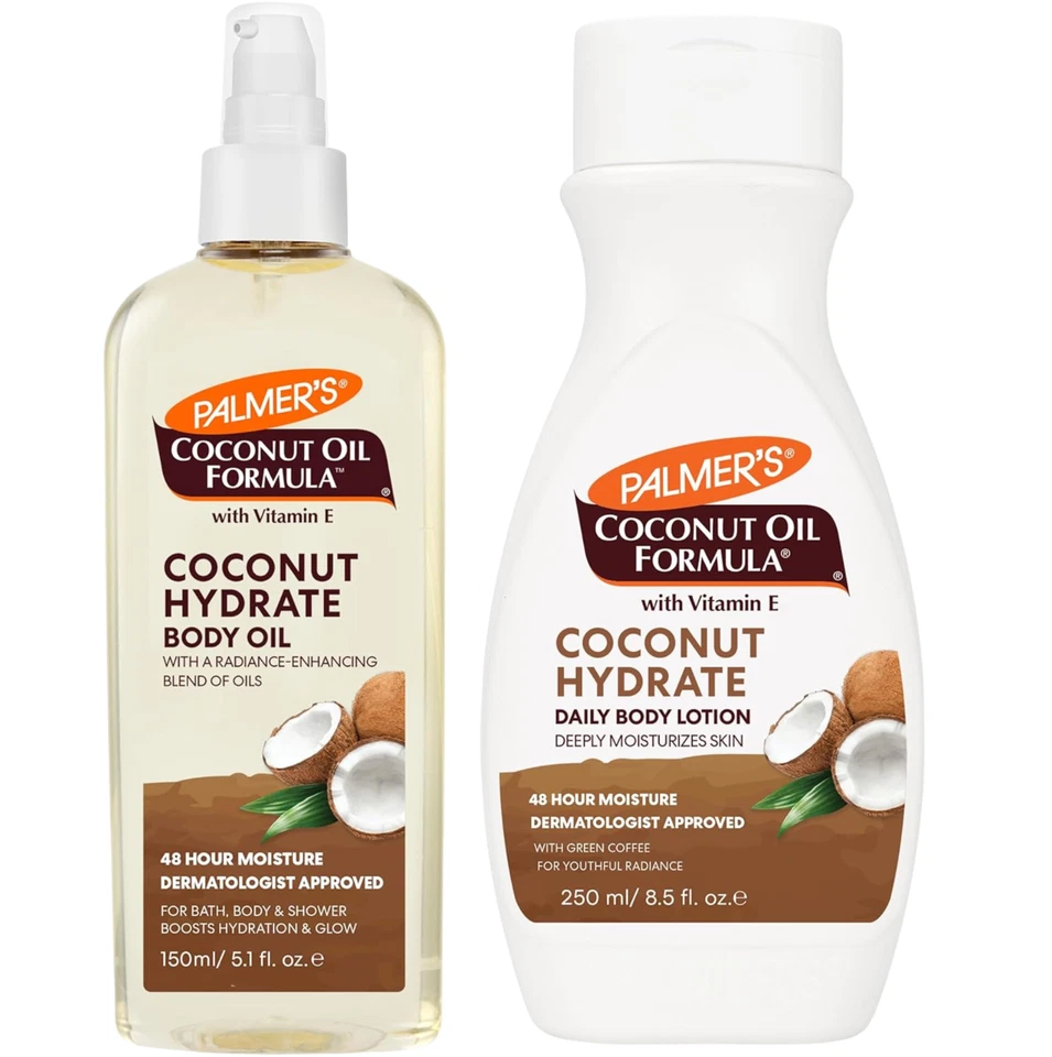 2 Palmer's Coconut Oil Body Lotion 24hr Moisture 250ml