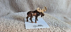 Little Crittz Elch ""Bull"" Miniaturfigur Neu KOSTENLOSER VERSAND LC966 - Bild 1 von 6