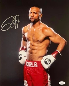 ROY JONES JR. Signed Autograph 11x14 PHOTO BOXING JSA WITNESS CERTIFIED WA338156 - Picture 1 of 8