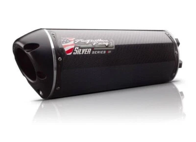 TWO BROTHERS CARBON FIBRE SLIP-ON Exhaust HYOSUNG GT250R 2007 2008 2009 2010 - Image 1 of 4