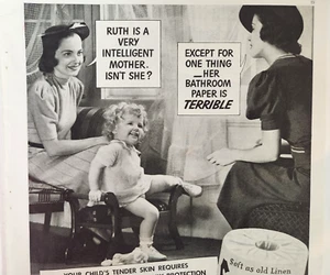 Gossip Women Scottissue Scott Paper Vintage 1938 Ad Magazine Print - Picture 1 of 5
