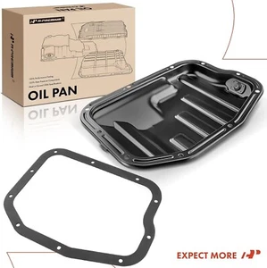 Lower Engine Oil Pan Sump with Drain Plug & Gasket Compatible with Nissan - Picture 1 of 10