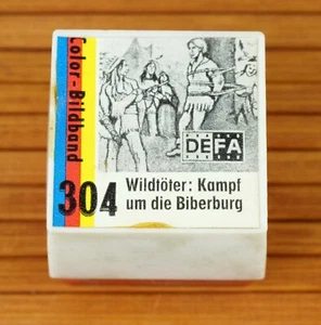 CINTA DE IMAGEN DEFA COLOR película rollo n.o 304 WILDKÖTER: LUCHA POR EL BIBERBURG - Imagen 1 de 1
