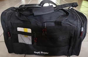 Golf Pride Duffle Bag, by Leed's - Black 20"x12"x12" - Golf Pride grip logo - Picture 1 of 1