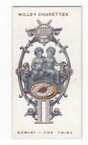 Vintage 1923 Astrology Card GEMINI THE TWINS - Picture 1 of 1