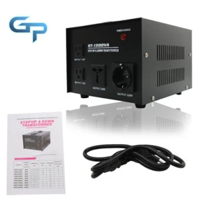 1500W Voltage Converter Transformer Step Up/Step Down 110v - 220v/220v - 110v - Picture 1 of 23