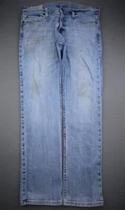 Herren Hollister Jeans Slim Straight Stretch Medium Wash Größe 32x30 (Msr 33x30) - Bild 1 von 10
