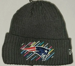 NFL New England Patriots 2021 CRUCIAL CATCH Cuffed Knit Hat, NEW ERA (8203) - Picture 1 of 3