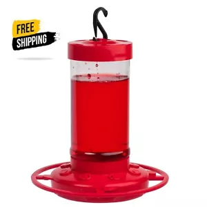 First Nature Hummingbird Feeder, 16 oz, Red, Plastic - Picture 1 of 5