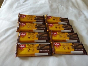 8 mini SCHAR GLUTEN FREE TWIN BAR CRISPY WAFER COVERED CHOCOLATE - Picture 1 of 2